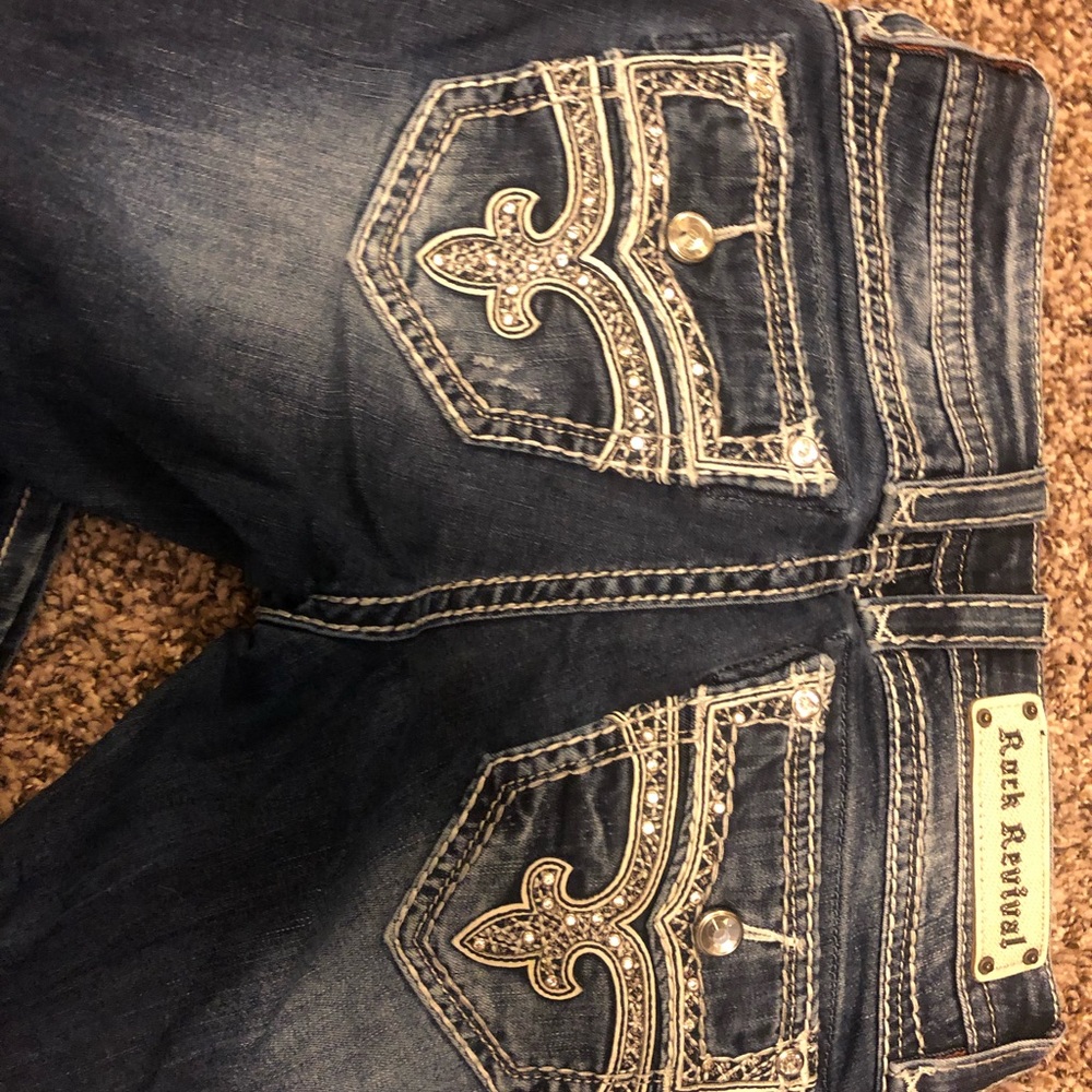 Size 27 rock revival jeans
